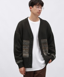 カーディガン 切替ノルディックカーディガン / 148837 メンズ｜ZOZOTOWN Yahoo!店