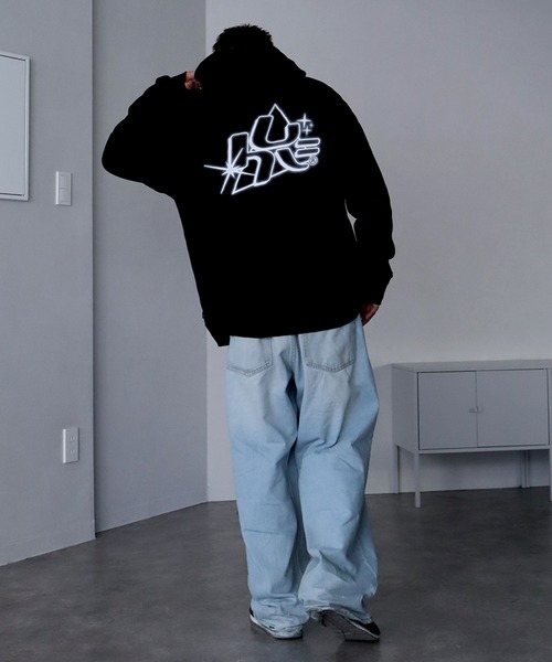 HUF（ハフ） パーカー 「HUF/ハフ」GLOW P/O HOODIE / グロープル