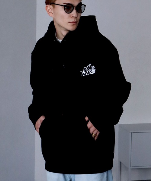 HUF（ハフ） パーカー 「HUF/ハフ」GLOW P/O HOODIE / グロープル