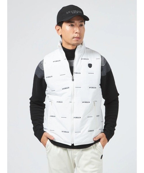 黒Lメンズ　定価18000円　THE SWINGGGRゴルフ　中綿ベスト 黒Lメンズ THE SWINGGGRゴルフ 中綿ベスト Lメンズ XLメンズ