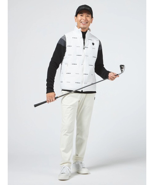 McGREGOR GOLF ベスト ジレ GOLF「メンズ」 ロゴ刺繍中綿ベスト メンズ