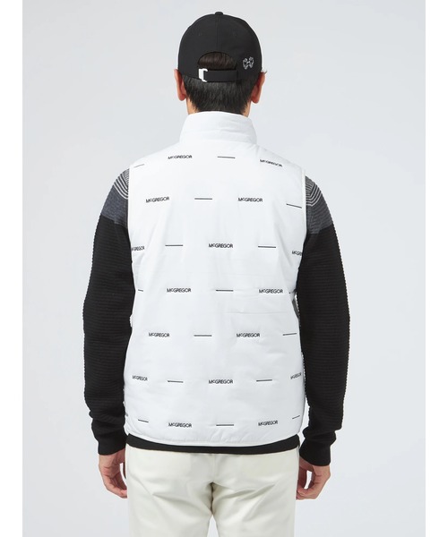 McGREGOR GOLF ベスト ジレ GOLF「メンズ」 ロゴ刺繍中綿ベスト メンズ