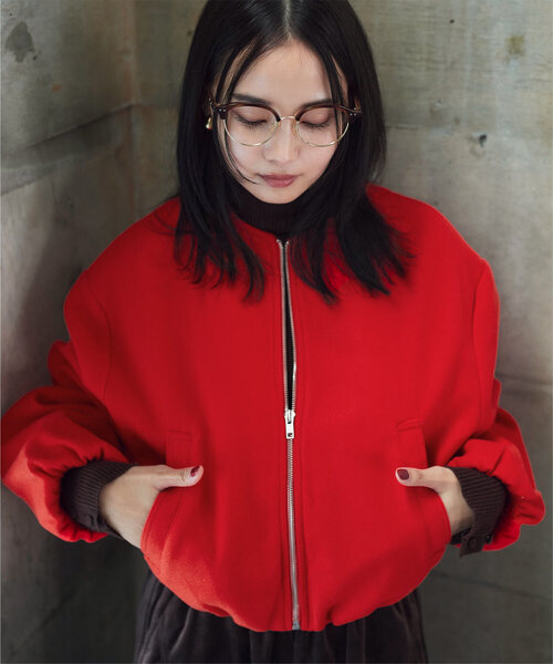 KOBE LETTUCE（神戸レタス） ブルゾン アウター ボリュームスリーブ