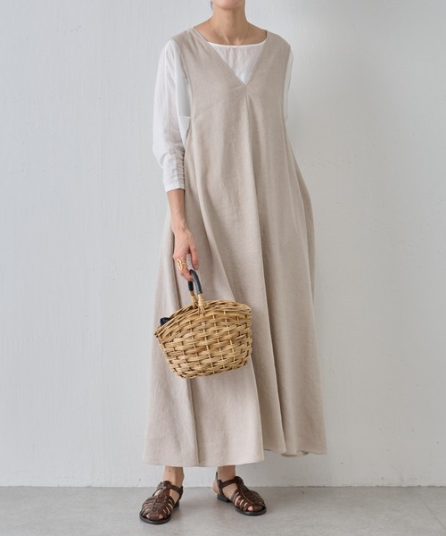 BEARDSLEY 「BEARDSLEY」 サロペットスカート 1 ベージュ レディース 