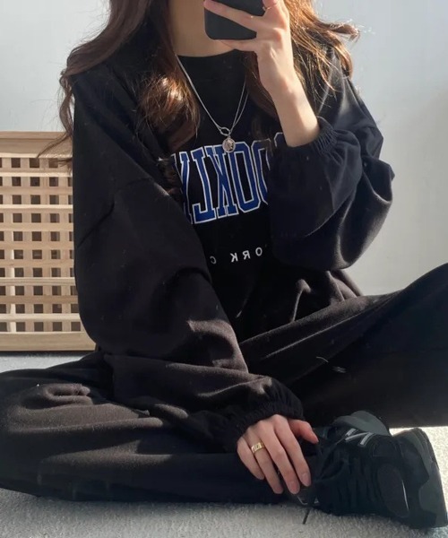 トレーナー スウェット 「2点SET」BROOKLYN セットアップ トレーナー＆パンツ レディース メンズ NEW GENTLEMAN トレーナー スウェット 「2点SET」BROOKLYN