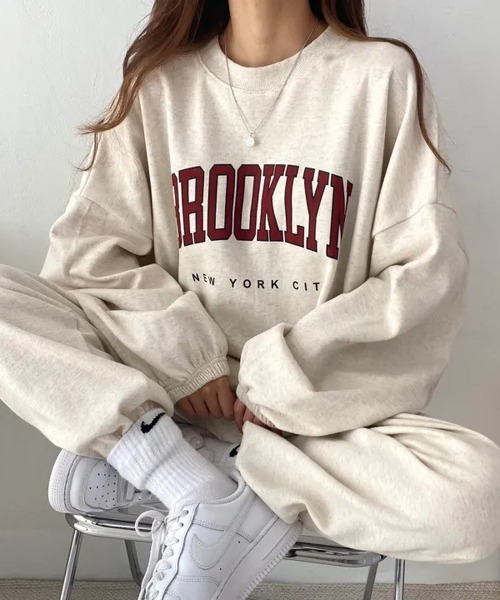 NEW GENTLEMAN トレーナー スウェット 「2点SET」BROOKLYN