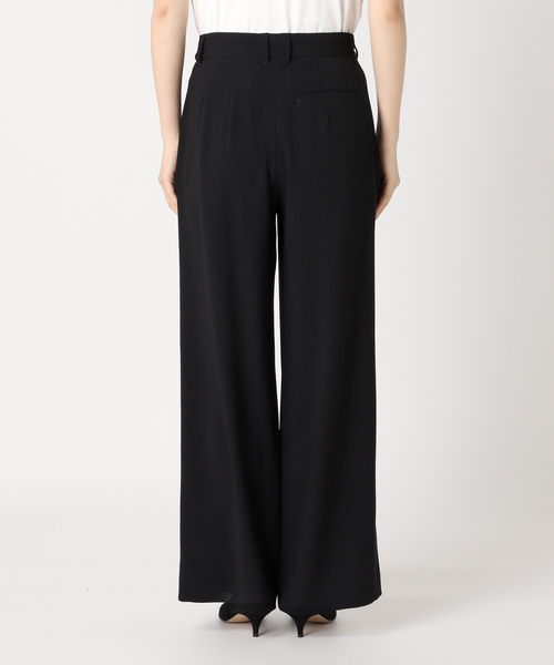 Spick＆Span スラックス パンツ 「追加」シルキードレープ2