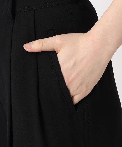 Spick＆Span スラックス パンツ 「追加」シルキードレープ2