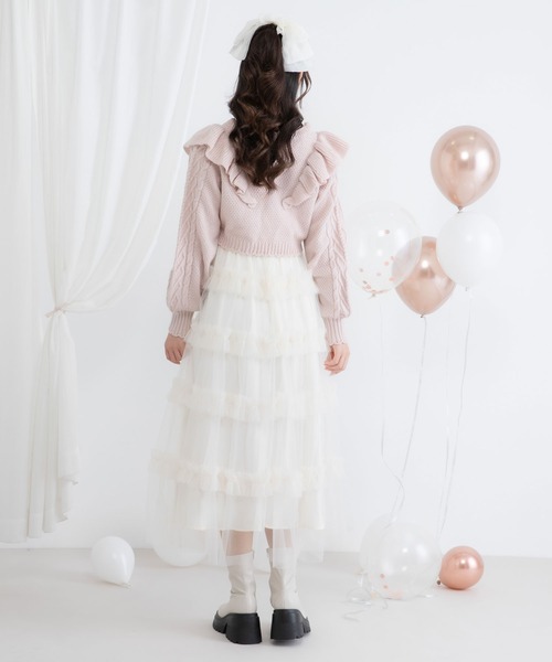 【キュート♡/上品♪】Dior フリルワンピース キュート♡/上品♪】Dior フリルワンピース (Dior/ワンピース