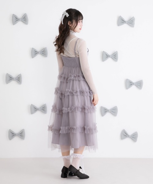 DearMyLoveRose（ディアマイラブローズ） ワンピース チュールフリル