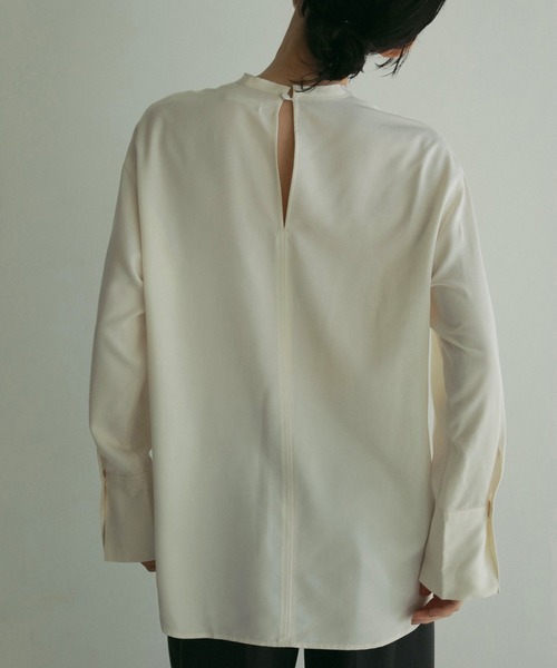 anuke（アンヌーク） ブラウス シャツ Satin Over Blouse レディース 