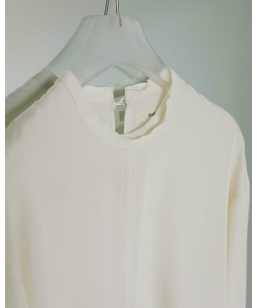 anuke（アンヌーク） ブラウス シャツ Satin Over Blouse レディース 