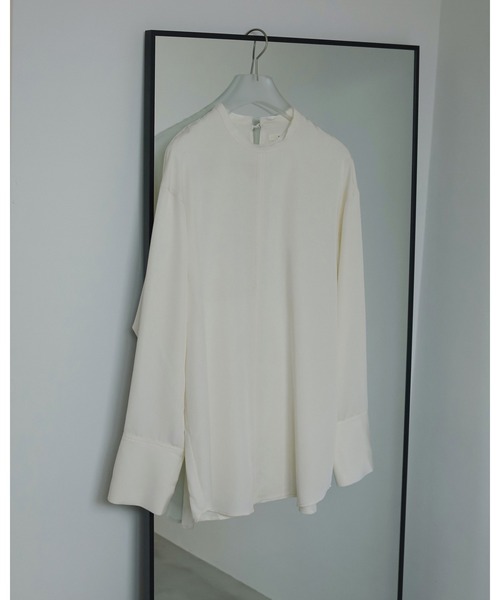 anuke（アンヌーク） ブラウス シャツ Satin Over Blouse レディース 