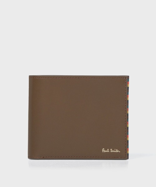 Paul Smith（ポール・スミス） 財布 ブライトストライプトリム 2つ折り