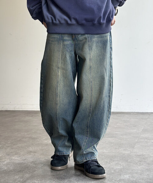デニム・ジーパン Chino pants MP1801_1UPX_F0065_S_OOO CPCM ジーンズ デニム デニムパンツ センターシームカーブデニム