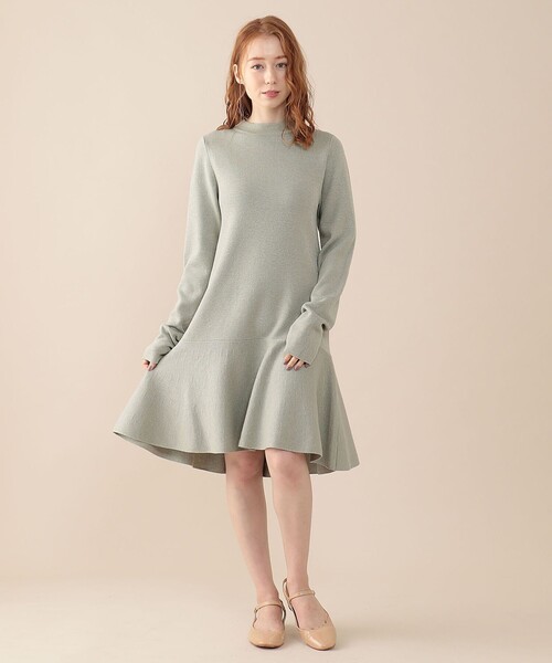 「DEICY」 長袖ワンピース FREE ブラック レディース_画像2