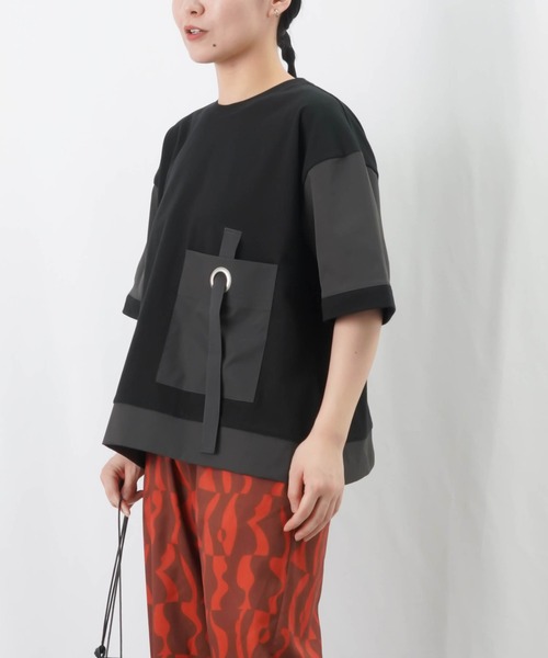 「LUCA/LADY LUCK LUCA」 半袖シャツ FREE カーキ レディース LADY LUCK LUCA 「LUCA/LADY LUCA」 半袖Tシャツ FREE カーキ