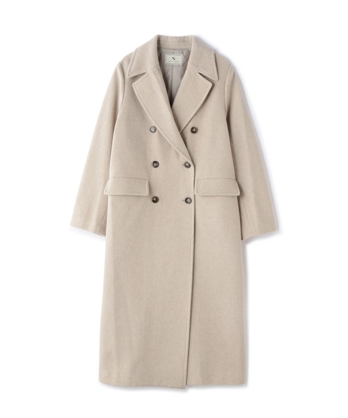 「N.(N. Natural Beauty Basic)」 チェスターコート SMALL グレー レディース_画像6