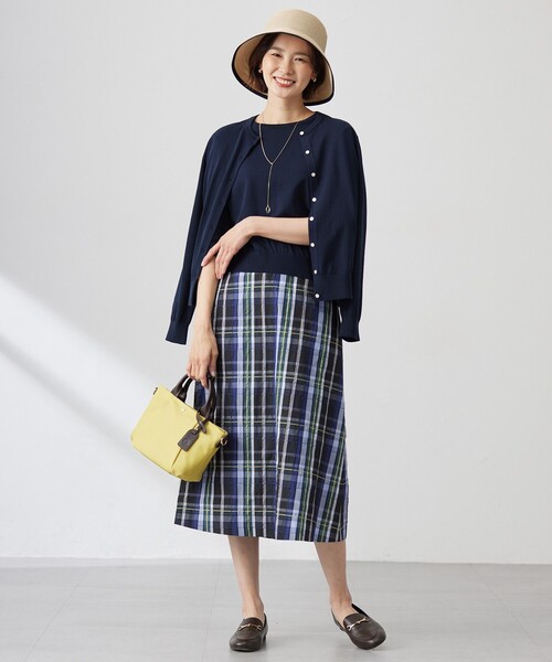 ニット セーター 「洗える」BASIC HT COTTON クールネック プルオーバー レディース ニット セーター 「洗える」BASIC HT COTTON クールネック プル
