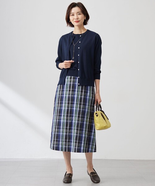 ニット セーター 「洗える」BASIC HT COTTON クールネック プルオーバー レディース ニット セーター 「洗える」BASIC HT COTTON クールネック プル