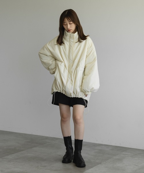 raffime（ラフィミー） ブルゾン フリー アイボリー レディース
