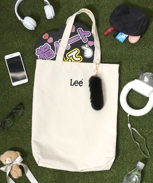 Lee トートバッグ Lee（リー）ブランドワンポイントロゴ刺繍