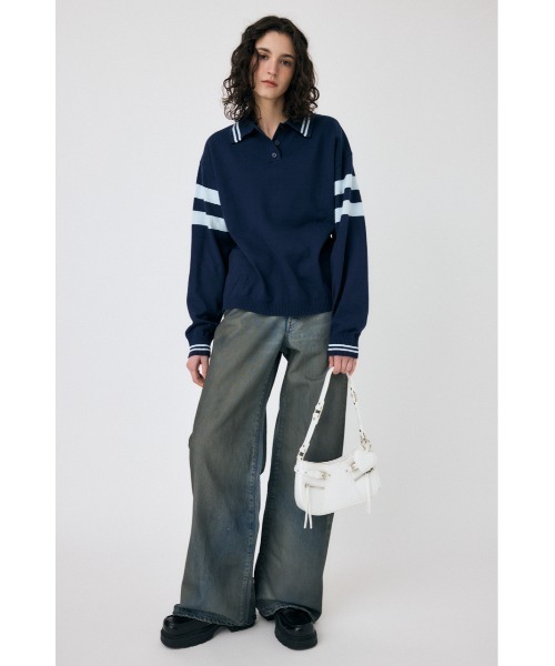 MOUSSY（マウジー） ワイドパンツ ジーンズ デニム デニムパンツ