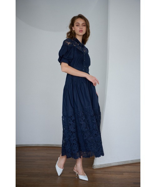 エステラケー　Estella.K お花刺繍ワンピース Estella.K｜エステラケーのワンピース/ドレス（花柄・ボタニカル