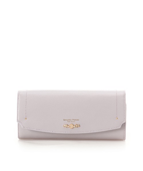 Samantha Thavasa Petit Choice 財布 フラワーアーチ 長財布