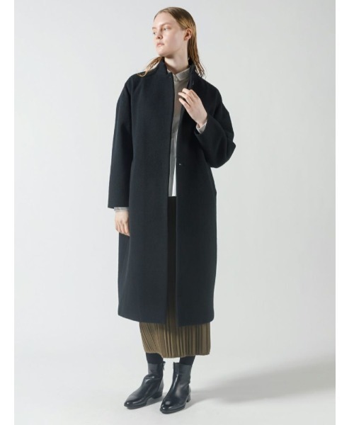 mizuiroind（ミズイロインド） コート FREE ネイビー レディース