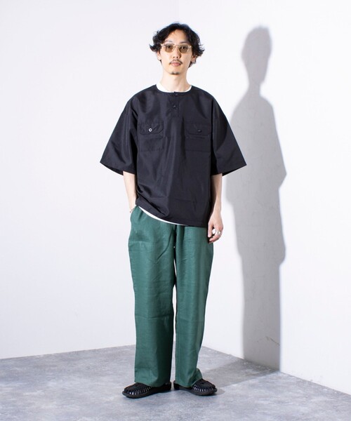 のんた TAION tシャツ 「TAION/タイオン」ミリタリー Ripstop ヘンリー