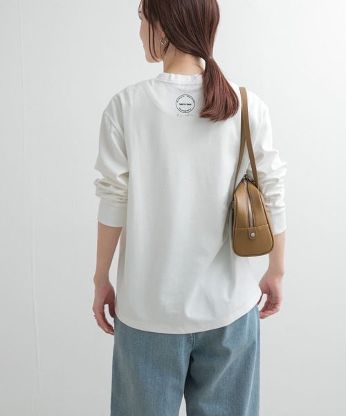 URBAN RESEARCH DOORS tシャツ フォトプリントロングスリーブT