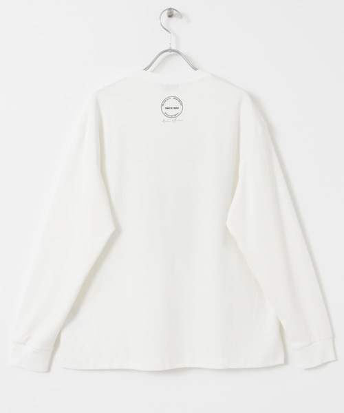 URBAN RESEARCH DOORS tシャツ フォトプリントロングスリーブT