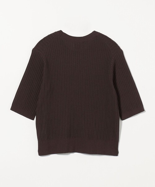 UNITED ARROWS ニット セーター メッシュ ハーフスリーブ