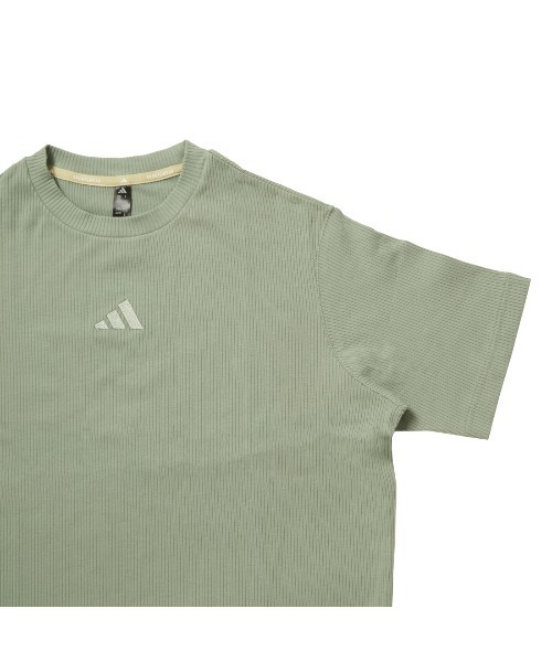 関税/送料込★adidas★リブ 半袖 クロップ Tシャツ adidas tシャツ エッセンシャルズ クロップ半袖Tシャツ