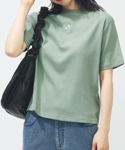 adidas originals クロップドTシャツ Sサイズ レディース アディカラー クラシックス オーバーサイズ クロップ