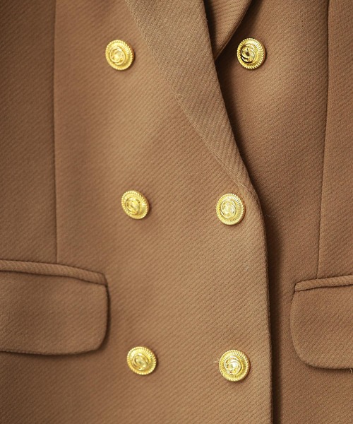 「SAISON DE PAPILLON」 チェスターコート M ライトブラウン レディース_画像6