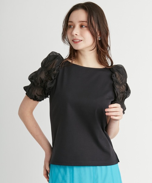 CELFORD シュリンクスリーブカットソー CELFORD tシャツ シュリンクスリーブカットソー レディース