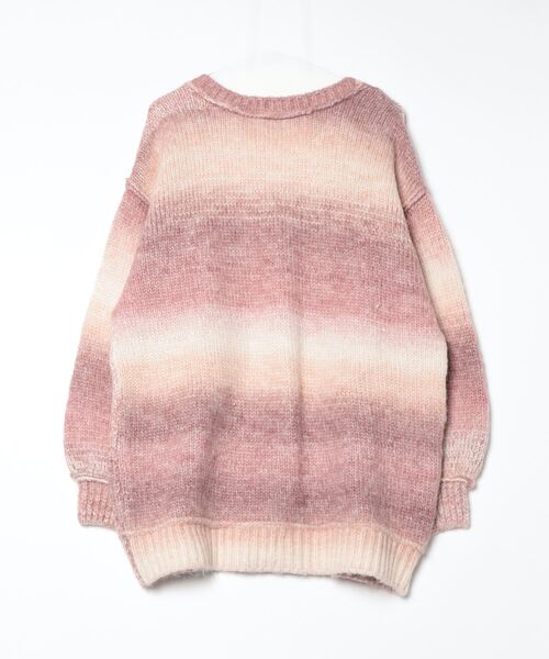 「Kastane」 ニットカーディガン FREE ピンク レディース_画像2