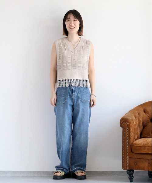 cepo（セポ） ワイドパンツ ジーンズ デニム デニムパンツ 「接触冷感