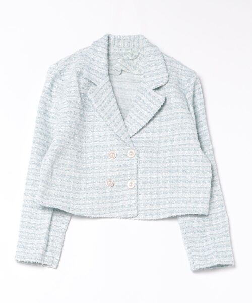 「DIAVEL」 テーラードジャケット M ブラック レディース_画像6