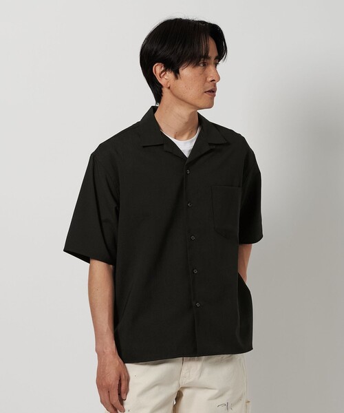 【美品】ユナイテッドアローズ ホワイト 半袖 しわ加工 UNITED ARROWS イージーケアシャツ | The MODERN STANDARD