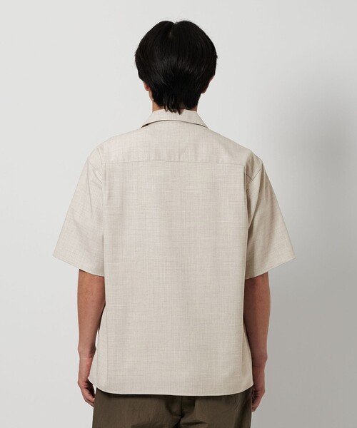 BEAUTY＆YOUTH UNITED ARROWS シャツ FLAX ライク オープン