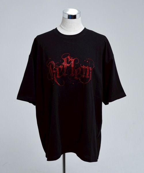 『REFLEM/レフレム』ロゴラインストーン REFLEM tシャツ 「REFLEM/レフレム」ロゴラインストーンTシャツ