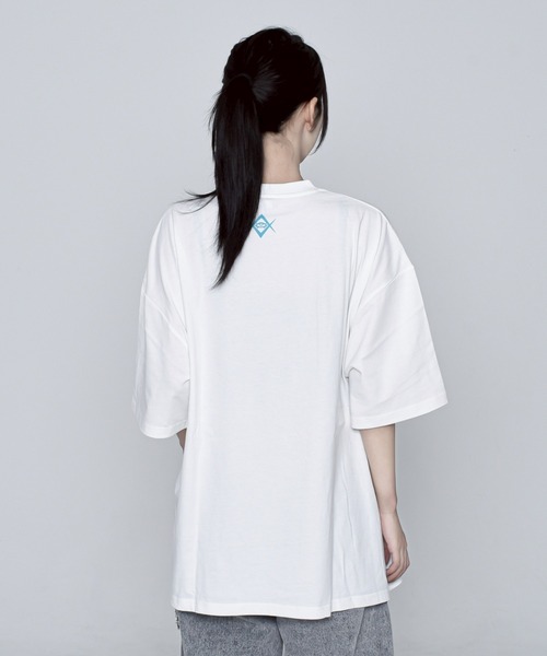 REFLEM tシャツ 「REFLEM/レフレム」ロゴラインストーンTシャツ