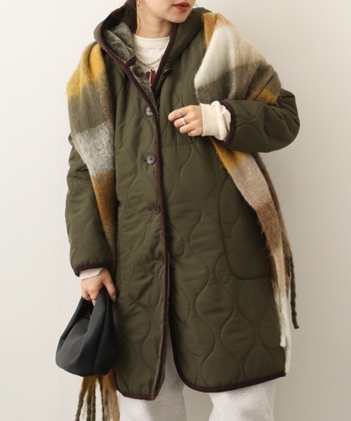 「FUNALIVE」 コート L ブラック レディース_画像2