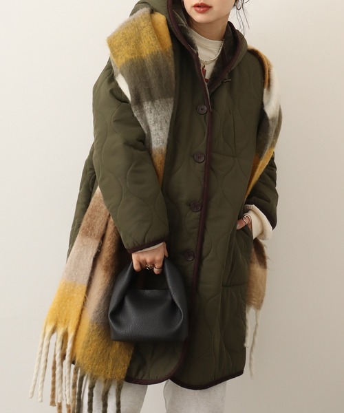 「FUNALIVE」 コート L ブラック レディース_画像3