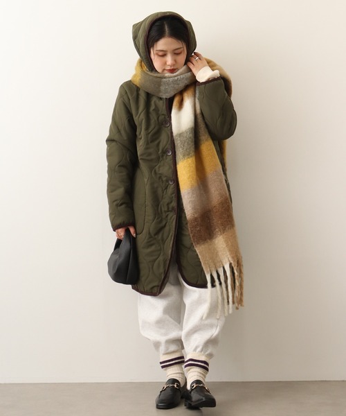 「FUNALIVE」 コート L ブラック レディース_画像8