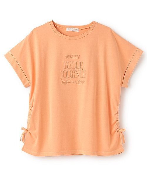 pom ponette Tシャツ pom ponette junior tシャツ ピグメント加工ロゴTシャツ キッズ