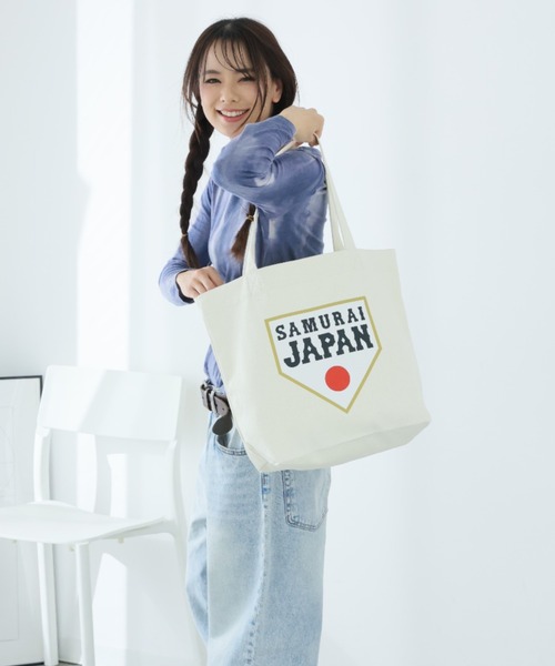 トートバッグ 侍ジャパン キャンバストート レディース メンズ